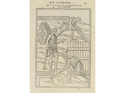 1571. LIBRO. (MILITARIA). CHOUL, GUGLIELMO:. DISCORSO SOPRA 