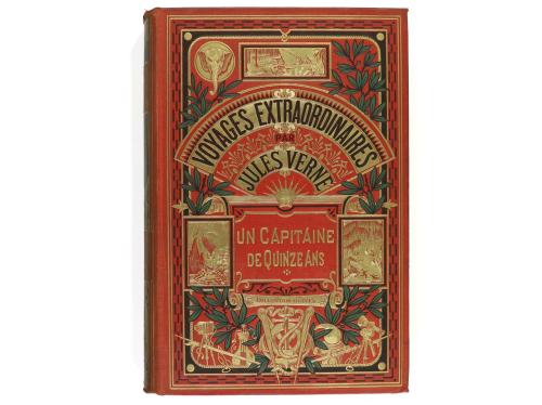 s.XIX. LIBRO. (LITERATURA). VERNE, JULES:. VOYAGES EXTRAORDI