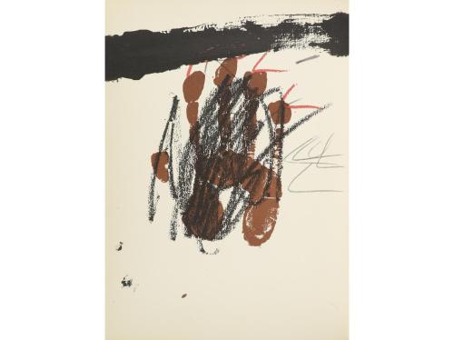 1973. LIBRO. (ARTE). GIMFERRER, PERE; TÀPIES, ANTONI:. LA CL