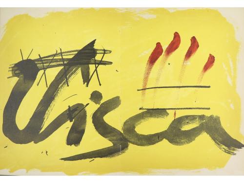 1973. LIBRO. (ARTE). GIMFERRER, PERE; TÀPIES, ANTONI:. LA CL