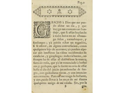 1730. LIBRO. (LITERATURA). TORRES DE VILLAROEL, DIEGO DE:. U