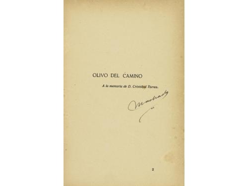 1924. LIBRO. (GENERACIÓN '98). MACHADO, ANTONIO:. NUEVAS CAN