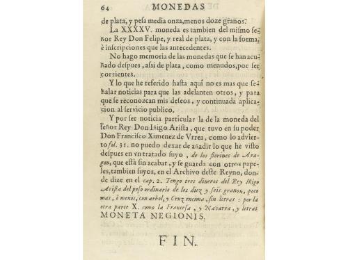 1681. LIBRO. (NUMISMÁTICA). LASTANOSA, VICENCIO IVAN DE:. TR