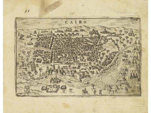 1572-1585 ca. GRABADO. (VISTAS CIUDADES). [VALEGIO, FRANCESC