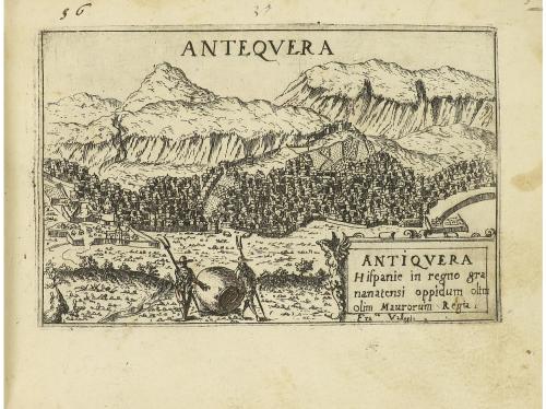 1572-1585 ca. GRABADO. (VISTAS CIUDADES). [VALEGIO, FRANCESC