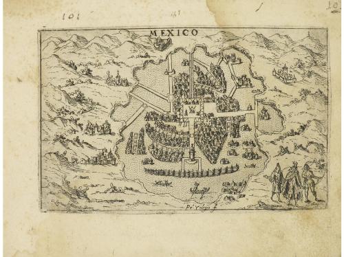 1572-1585 ca. GRABADO. (VISTAS CIUDADES). [VALEGIO, FRANCESC