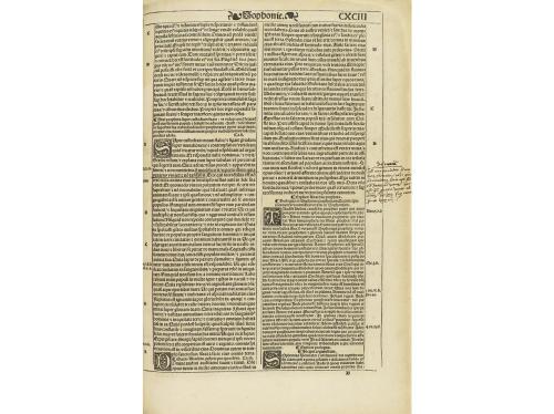 1533. LIBRO. (GÓTICO). TEXTUS BIBLIE. Lugduni: Imp. Joannem 