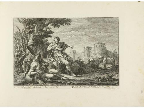 1786. GRABADO. (ARTE). VASI, GIUSEPPE:. RACCOLTA DELLE PIÙ B