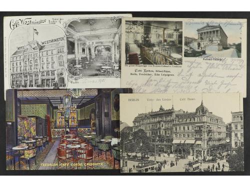 s. XIX-XX. POSTALES. (DECORACIÓN-MUEBLES). LOTE DE UNAS 200 