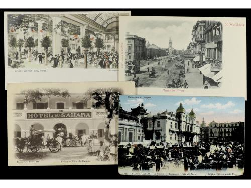 s. XIX-XX. POSTALES. (DECORACIÓN-MUEBLES). LOTE DE UNAS 200 