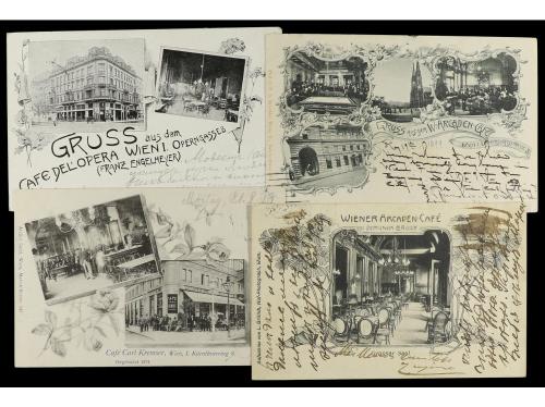 s. XIX-XX. POSTALES. (DECORACIÓN-MUEBLES). LOTE DE UNAS 200 