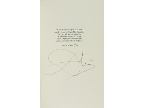 1973. LIBRO. (BIBLIOFILIA EXTRANJERA). DALÍ, SALVADOR:. HIDD