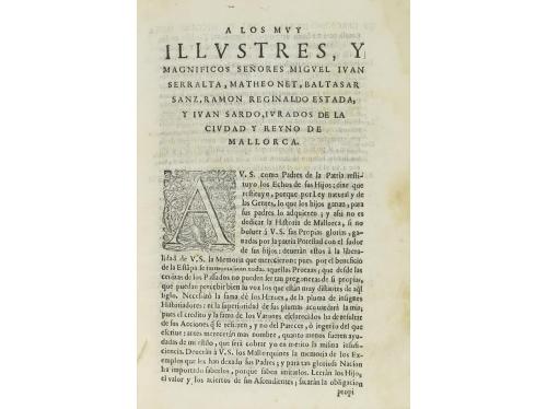1650. LIBRO. (HISTORIA). MUT, VICENTE:. TOMO II DE LA HISTOR