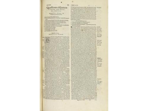 [16??]. LIBRO. (HUMANIDADES). THOMAS DE AQUINO:. [QUAESTIONU