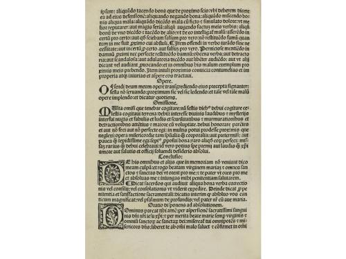 1503. LIBRO. (GÓTICO-POST INCUNABLE). RODERICO DE SANCTA ELL