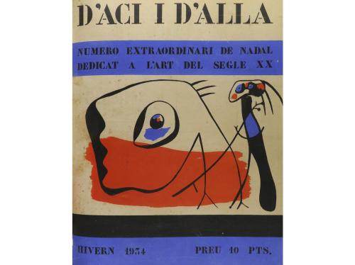 1932-1934. REVISTA. (ARTE). D'ACI I D'ALLA. 11 NÚMEROS ENCUA
