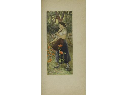 1899. LIBRO. (BIBLIOFILIA). RIQUER, ALEXANDRE DE:. CRISANTEM