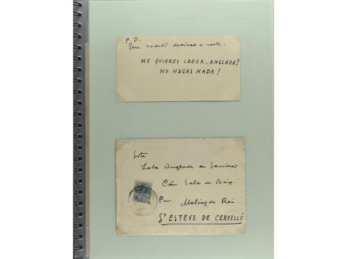 1915-1973 ca. MANUSCRITO. (LOLA ANGLADA). CONJUNTO DE 20 CAR