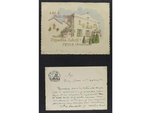 1900-1970. MANUSCRITO. CONJUNTO DE 4 DOSIERES CON DOCUMENTAC