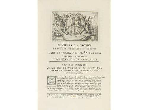 1780. LIBRO. (HISTORIA). PULGAR, HERNANDO:. CRÓNICA DE LOS S