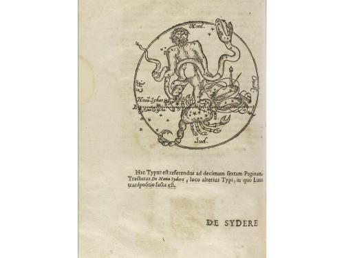 1607. LIBRO. (CIENCIAS). MOLERIO, ELIA:. ASTRONOMICUS THE PS
