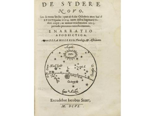 1607. LIBRO. (CIENCIAS). MOLERIO, ELIA:. ASTRONOMICUS THE PS
