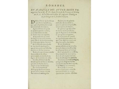 1674. FOLLETOS. (LITERATURA DE CORDEL-LIMA). PAREDES, ANDRES
