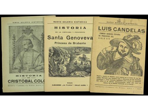 1900 ca. FOLLETOS. (LITERATURA-CORDEL). LOTE DE 7 PLIEGOS DE
