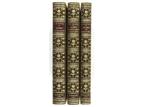 1929. LIBRO. (BIBLIOFILIA-ENCUADERNACIÓN). BAR HIIA, ABRAAM: