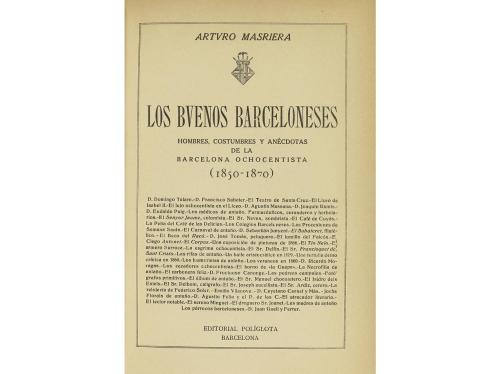 1930. LIBRO. (LOCAL-BARCELONA-ENCUADERNACIÓN). PUIG I ALFONS