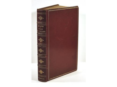 1784. LIBRO. (CERVANTINA-ENCUADERNACIÓN). CERVANTES SAAVEDRA