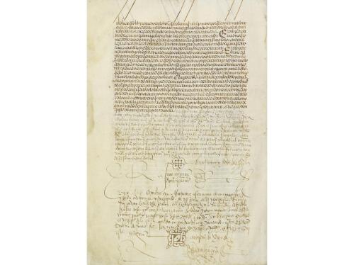 1532. MANUSCRITO. (PRIVILEGIOS REALES). FUERO Y PRIVIEGIOS P