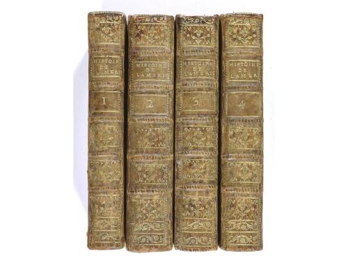 1780. LIBRO. (HISTORIA-AMÉRICA). ROBERTSON, M.:. L'HISTOIRE 
