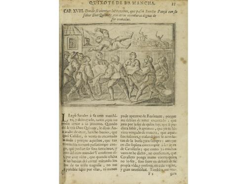 1723. LIBRO. (CERVANTINA). CERVANTES SAABEDRA (sic), MIGUEL: