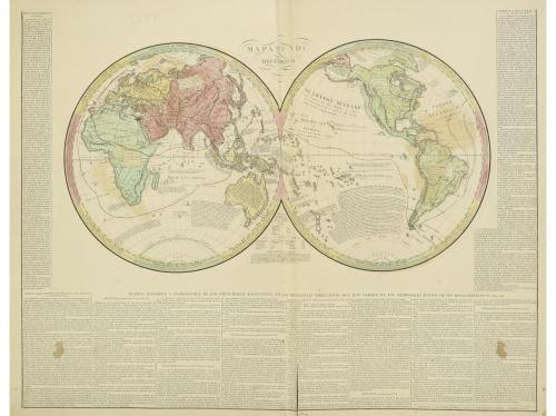 1826. LIBRO. (ATLAS). LE SAGE; LAS CASES, CONDE DE:. ATLAS H