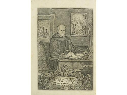 1755. LIBRO. (MONTSERRAT). JOSEPHI, FRATRIS:. OPERA OMNIA. G