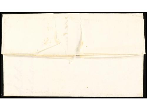 ✉ ESPAÑA: PREFILATELIA. (1820 CA.). SOLANA. Marca SOLANA/MAN