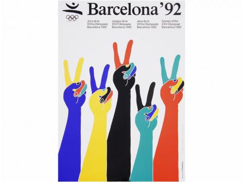 1992. CARTEL. (DEPORTES). MARISCAL; HUGUET; MIR; CLAVE;. CON