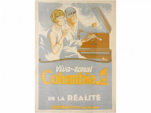 1920 ca. ORIGINAL ARTÍSTICO. (CARTEL). VILA:. ORIGINAL Y CAR