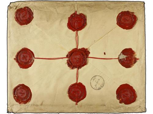 ✉ COLONIAS ESPAÑOLAS: TANGER. 1919. TANGER a PARIS. Sobre ci