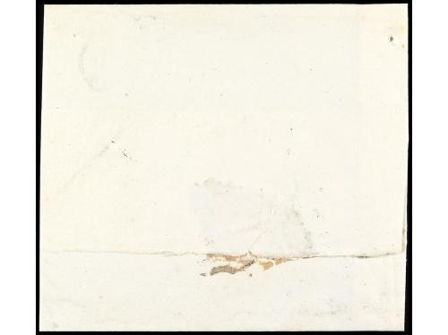 ✉ ESPAÑA. Ed. 37. 1860. ALLARIZ a CORUÑA. 4 onzas negro s. v