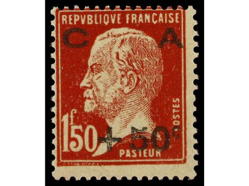 ** FRANCIA. Yv. 249/51,253/55. 1928-29. SERIES COMPLETAS, la