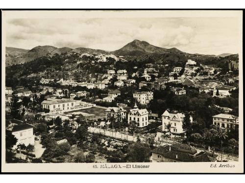 ✉ ESPAÑA GUERRA CIVIL. 1938. MÁLAGA a CÁDIZ. Marca de franqu