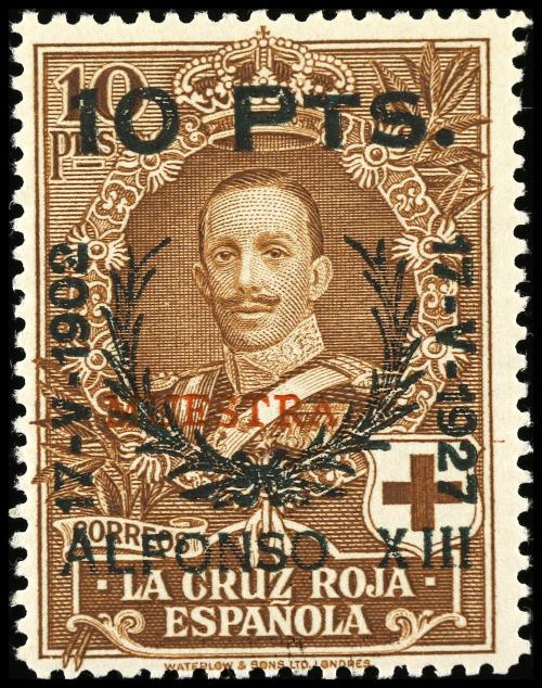 ** ESPAÑA. Ed. 373/87Mb. SERIE COMPLETA, sobrecarga MUESTRA 