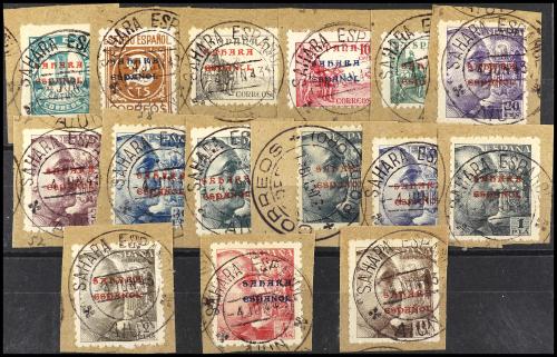 Δ COLONIAS ESPAÑOLAS: SAHARA. Ed. 48/62. SERIE COMPLETA en u