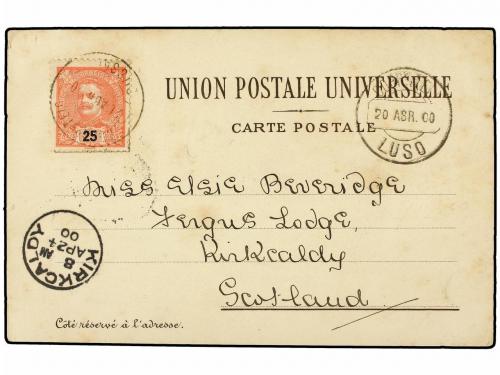 ✉ PORTUGAL. Ed. . 1900. TARJETA POSTAL cromolitográfica SOUV