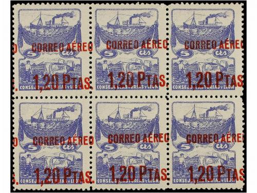 ** ESPAÑA: ASTURIAS Y LEON. Ed. NE 15hdh. 1,20 pts. s. 5 cts