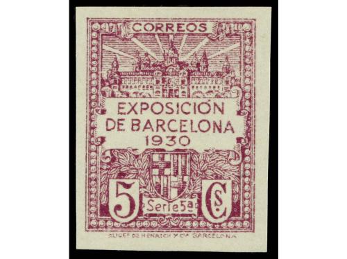 (*) ESPAÑA: AYUNTAMIENTO DE BARCELONA. Ed. 3/6 efs. 5 cts. C