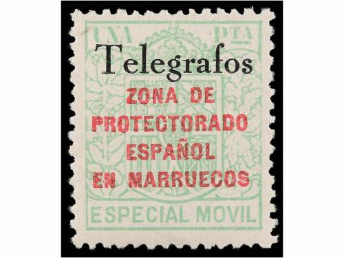 ** MARRUECOS. Ed. T-41E, 41G, 41H. 10 cts., 50 cts. y 1 pta.