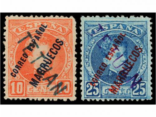 */(*) COLONIAS ESPAÑOLAS: MARRUECOS. Ed. 23/26 y 28hcc I. 4/